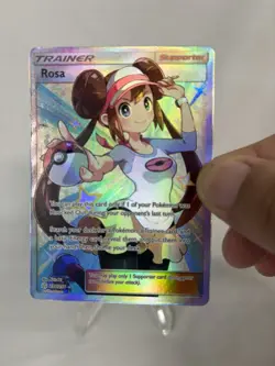 Pokemon TCG Rosa Trainer Cosmic Eclipse Full Art Card 236/236 - Image 4