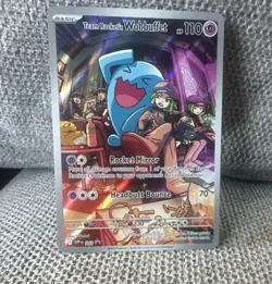 Pokemon Team Rocket's Wobbuffet 110 HP 203 Sv: Scarlet & Violet Promo Holo Card - Image 1