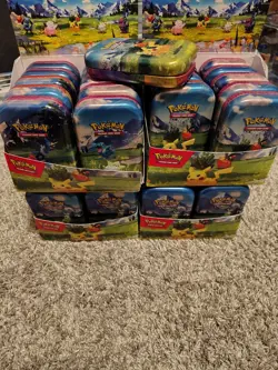 Pokemon TCG Ascended Heroes EMPTY Mini Tins (Stickers and design card inside) 40 - Image 1