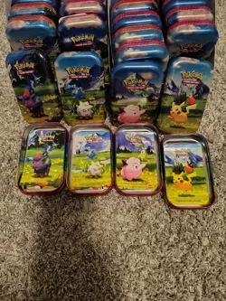 Pokemon TCG Ascended Heroes EMPTY Mini Tins (Stickers and design card inside) 40 - Image 3