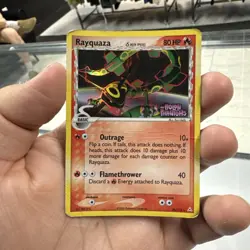 Rayquaza 26/110 Pokemon EX Holon Phantoms Reverse Holo HP TCG CARD - Image 2