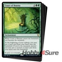 Court Of Bounty X4 M/NM Magic: The Gathering MTG Commander Legends - Image 1