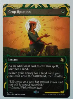 Crop Rotation *Rare* Magic MtG x1 SOA Mystical Archive - Image 1