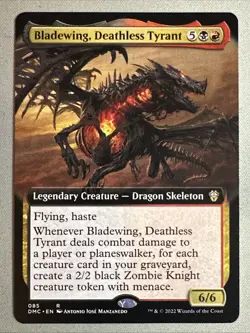 MTG / Bladewing, Deathless Tyrant / DMC / #85 / Regular / Rare / NM *w/4 Tokens - Image 1