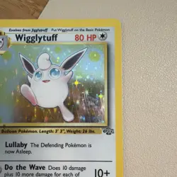 Jungle Pokemon TCG Wigglytuff 16/64 Rare Holo HP/DMG - Image 4
