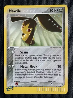 Pokemon Mawile 9/100 Holo Rare EX Sandstorm 2003 EX Era Vintage NM - Image 1