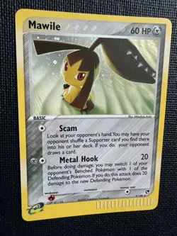 Pokemon Mawile 9/100 Holo Rare EX Sandstorm 2003 EX Era Vintage NM - Image 3