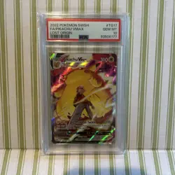 Pokemon Pikachu VMAX TG17/TG30 Lost Origin Trainer Gallery Full Art Holo PSA 10 - Image 1