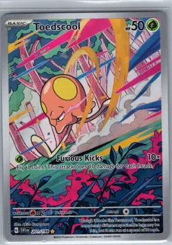 Toedscool 201/198 SV01: Scarlet & Violet Base Set - Pokemon Card - NM - Image 1