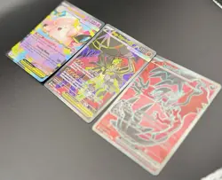 Pokemon 3 Card Lot Mega Clefable EX, Mega Zygarde EX, Yveltal EX Perfect Order - Image 3
