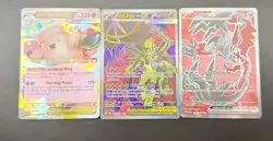 Pokemon 3 Card Lot Mega Clefable EX, Mega Zygarde EX, Yveltal EX Perfect Order - Image 4