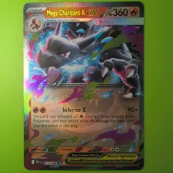 Mega Charizard X ex - Phantasmal Flames 013/094 - English Pokemon TCG - Image 1