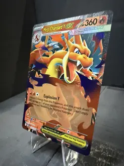 Mega Charizard Y ex 022/217 Me: Ascended Heroes Holo Double Rare Pokemon NM A++ - Image 3