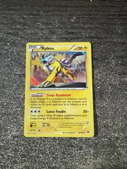 RAIKOU HOLO - POKEMON 55/162 XY IMPULSION TURBO FR - Image 1