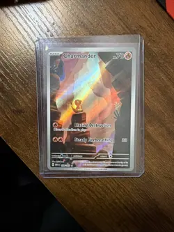 Pokemon Charmander 168/165 Sv: Scarlet & Violet 151 Illus Rare Holo 70 HP Basic - Image 1