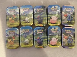 Pokemon Ascended Heroes 10x Mini Tins Sealed - Image 1