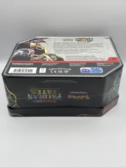 Pokemon Scarlet & Violet Paldean Fates Tin Charizard ex Original release 5 packs - Image 5