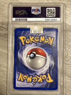 2000 Pokemon Gym Heroes 1st Edition Erika's Oddish 78/132 PSA 9 Mint - Image 2