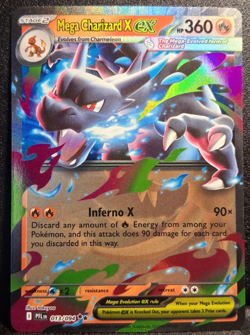 Pokemon TCG Mega Charizard X ex 013/094 Phantasmal Flames - NM - Image 1