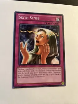 Yugioh - LCJW-EN273 - Sixth Sense - 1st Edition - NM - - Image 3