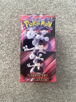 Pokemon TCG: Destined Rivals Half Booster Box 18 Packs (Unsealed Display) ✅ - Image 1