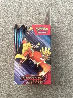 Pokemon TCG: Destined Rivals Half Booster Box 18 Packs (Unsealed Display) ✅ - Image 2