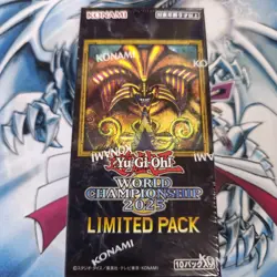 Yugioh World Championship 2025 Limited Pack 1 Factory Sealed Box - Image 3