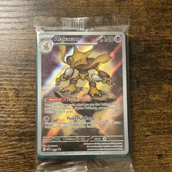 🔥Alakazam 009 Full Art Holo Black Star Me: Mega Evolution Promo Pokemon 2025🔥 - Image 1