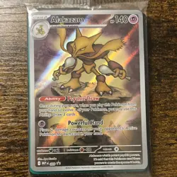 🔥Alakazam 009 Full Art Holo Black Star Me: Mega Evolution Promo Pokemon 2025🔥 - Image 2