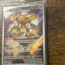 🔥Alakazam 009 Full Art Holo Black Star Me: Mega Evolution Promo Pokemon 2025🔥 - Image 4