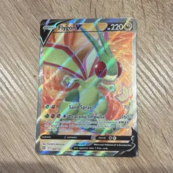 Flygon V 164/172 Swsh09: Brilliant Stars Ultra Rare Full Art Holo Pokemon - Image 1