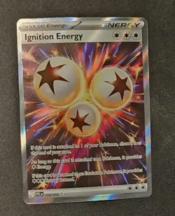 Ignition Energy 124/094 Me02: Phantasmal Flames Holo Pokemon TCG NM - Image 1