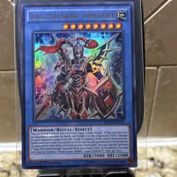 Yu-Gi-Oh! Black Luster Soldier - Super Soldier Ultra Rare 1st Ed MP16-EN136 - Image 1