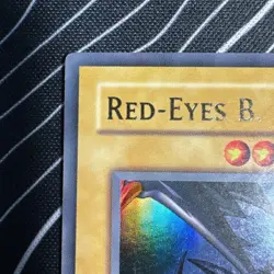 1st Edition SDJ-001 Red-Eyes B. Dragon Ultra Rare VLP LP Holo English NA - Image 4