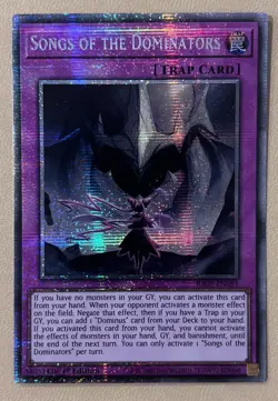 Songs of the Dominators RA05-EN081 Starlight Rare 1st Ed - Image 1
