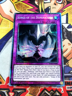 Songs of the Dominators ra05-en081 (NEW) Starlight Rare Yu-Gi-Oh! - Image 1