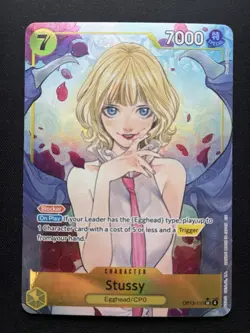 One Piece TCG: Stussy Alternate Art OP13-110 Carrying On His Will - Image 1