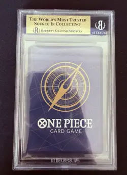One Piece Op01-047 Trafalgar Law SP BGS 9,5 ENG Kingdoms Of Intrigue OP04 - Image 3