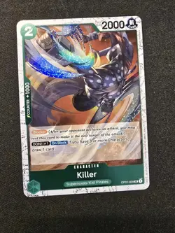 Killer OP01-039 - PIRATE FOIL - The Best Vol 2 One Piece PRB-02 Near Mint - Image 1