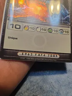 Chaotic 87/232 Allmageddon Super Rare Ripple Holo Foil Attack Card - Image 4