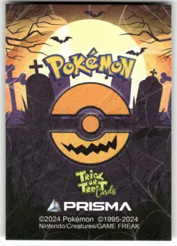 Gengar #5 - Cracked Ice Holo - Prisma Trick or Treat Cards - Pokemon - Image 2