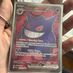 Gengar ex 193/162 Illustration Rare Temporal Forces Pokemon Card NM Full Art 🔥 - Image 2