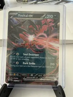 Yveltal EX Perfect Order 053/088 Pokemon Card Holo Rare - Image 1
