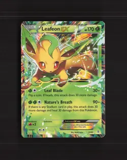 Leafeon EX 10/83 Generations Ultra Rare Holo Pokemon Card LP+ - Image 1