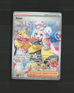 Iono 269/193 Paldea Evolved Full Art Ultra Rare Holo Pokemon Card LP+ - Image 1