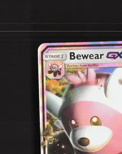 Bewear GX SM34 Sun & Moon Black Star Promo Holo Pokemon Card MP - Image 3