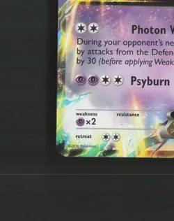 Mewtwo EX XY183 XY Black Star Promo Holo Pokemon Card LP - Image 5