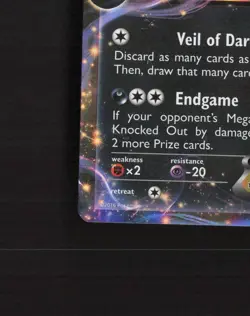 Umbreon EX 55/124 Fates Collide Ultra Rare Holo Pokemon Card LP - Image 5