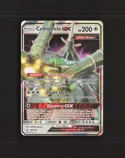 Celesteela GX 163/214 Unbroken Bonds Ultra Rare Holo Pokemon Card MP - Image 1