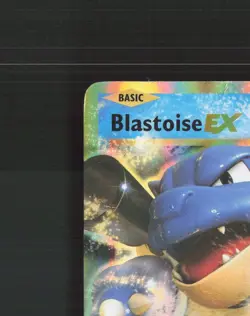 Blastoise EX 21/108 Evolutions Ultra Rare Holo Pokemon Card DMG - Image 3